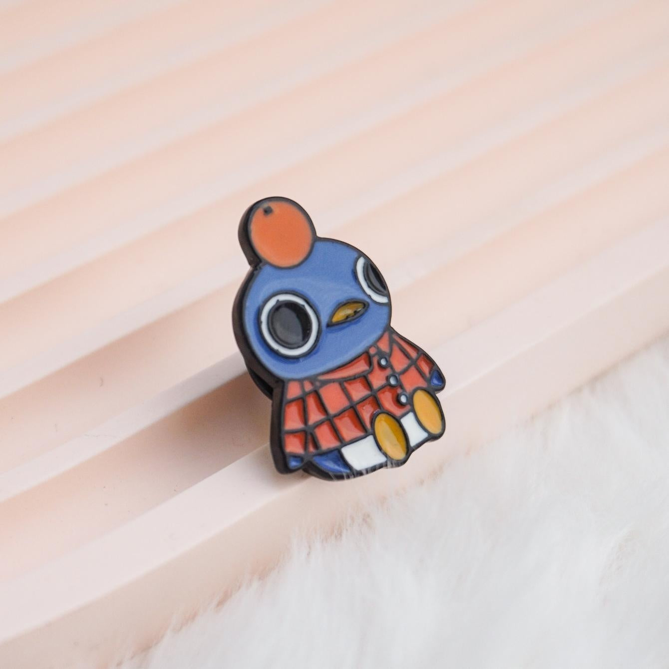 Creative Animal Enamel Novelty Lapel Brooch