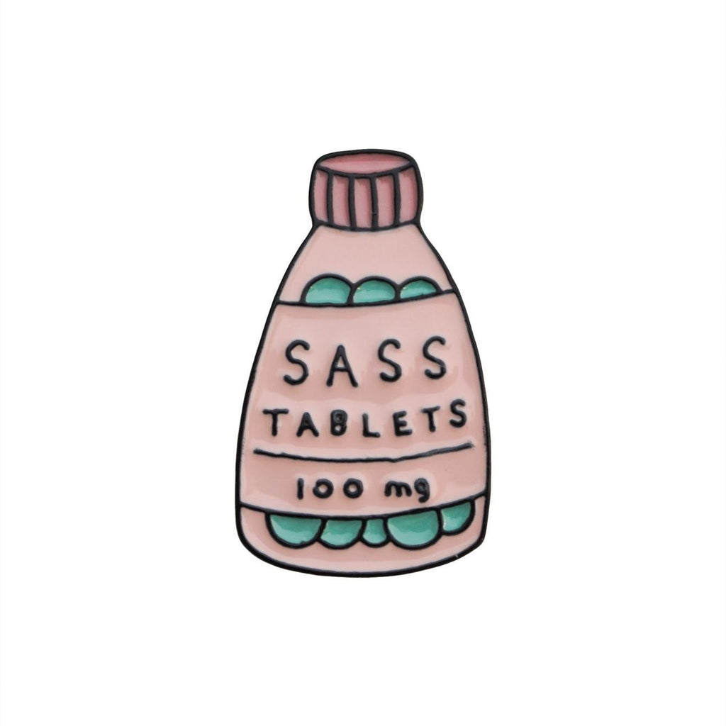 Sass Tablets Enamel Pin