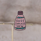 Sass Tablets Enamel Pin