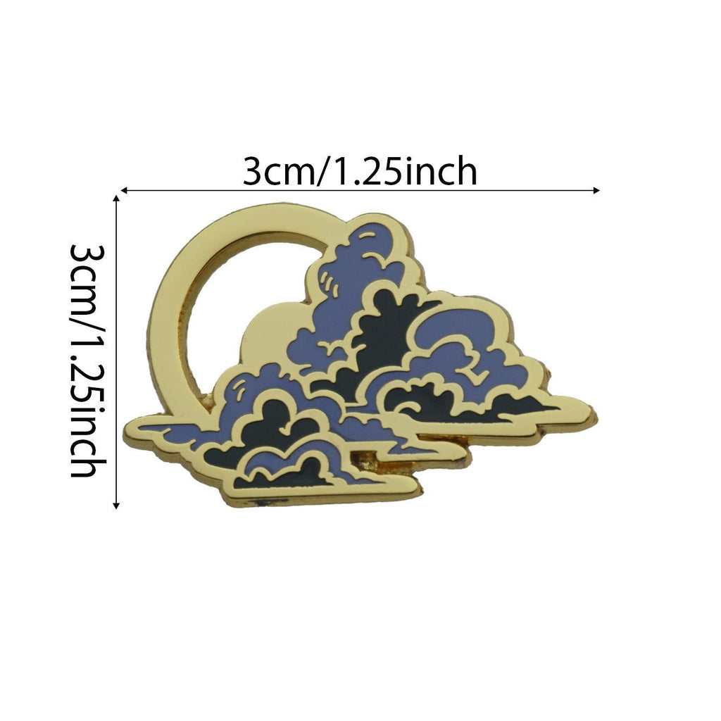 Cloud Novelty Enamel Pin
