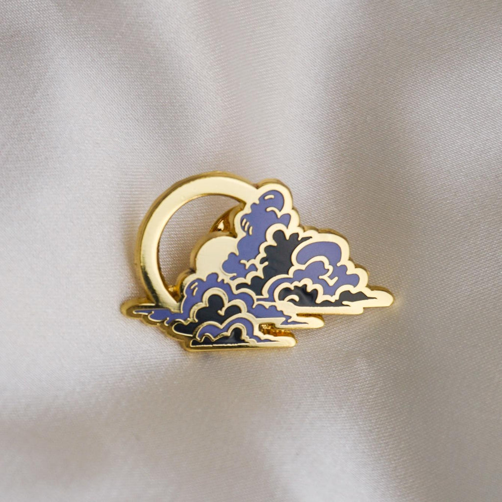 Cloud Novelty Enamel Pin