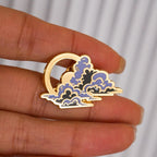 Cloud Novelty Enamel Pin