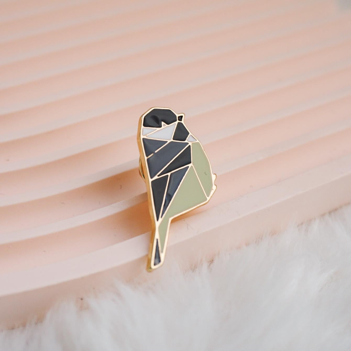 Chickadee Enamel Pin