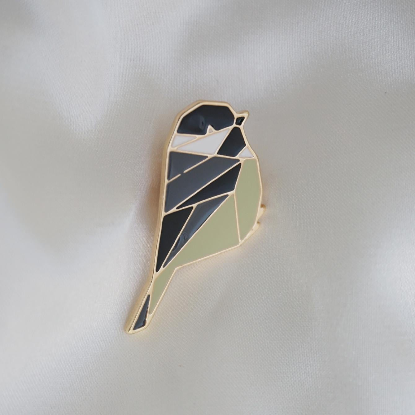 Chickadee Enamel Pin