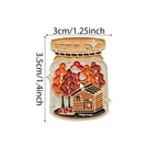 Jar of Autumn Soft Enamel Pin