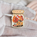 Jar of Autumn Soft Enamel Pin