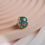Tiny Love Chameleon Hard Enamel Pin