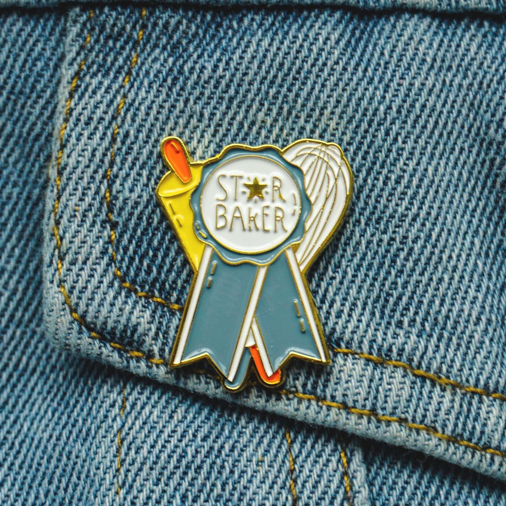 Star STARBAKER Soft Enamel  Pin