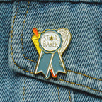 Star STARBAKER Soft Enamel  Pin