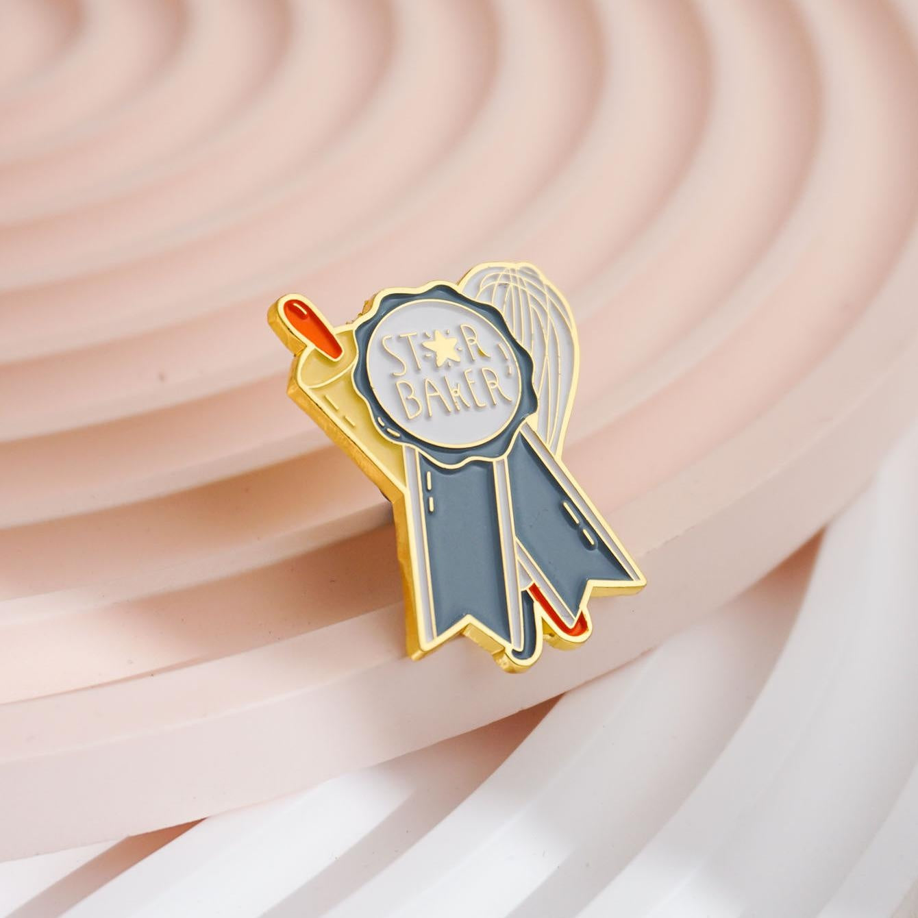 Star STARBAKER Soft Enamel  Pin