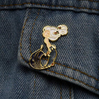 Cute Mermaid Soft Enamel Pin