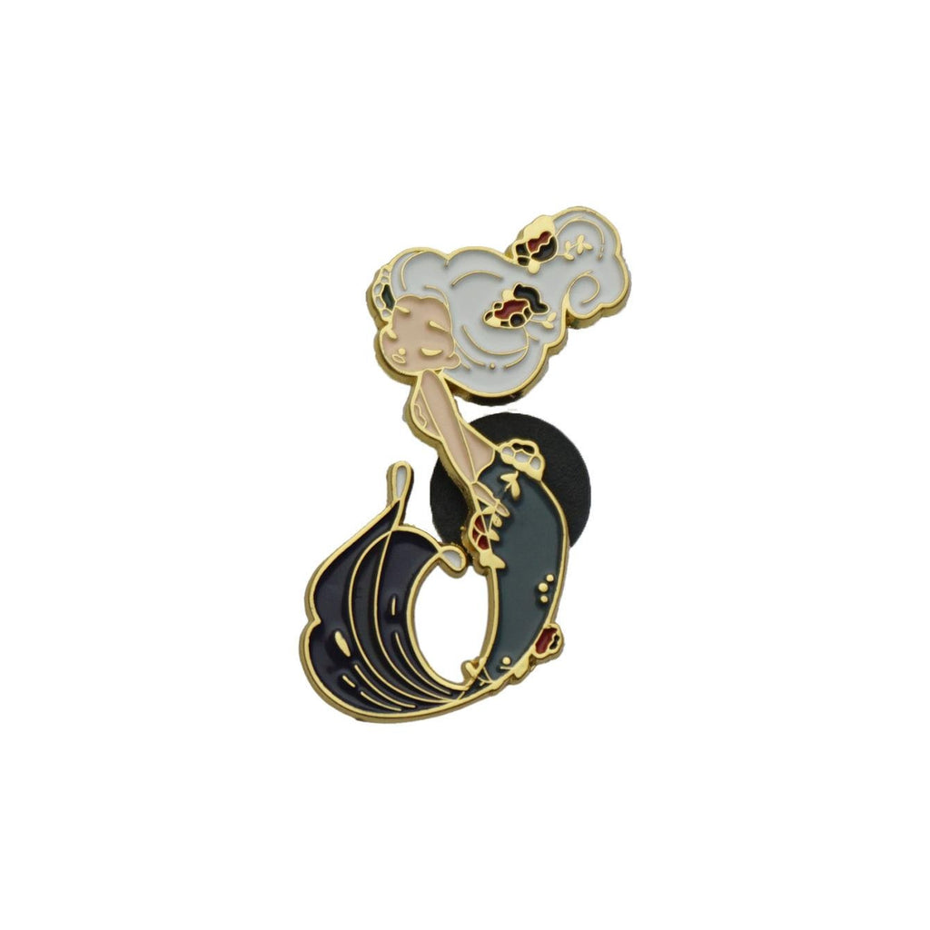 Cute Mermaid Soft Enamel Pin