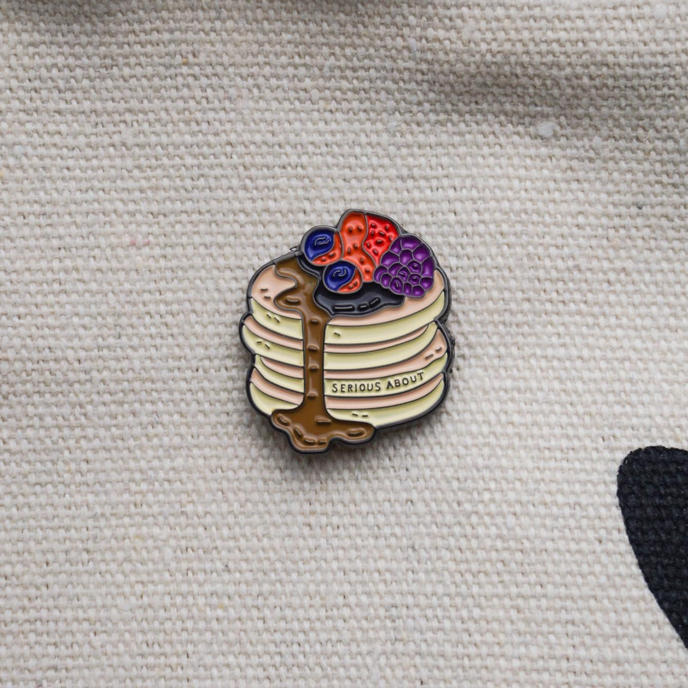 Pancakes Soft Enamel Pin