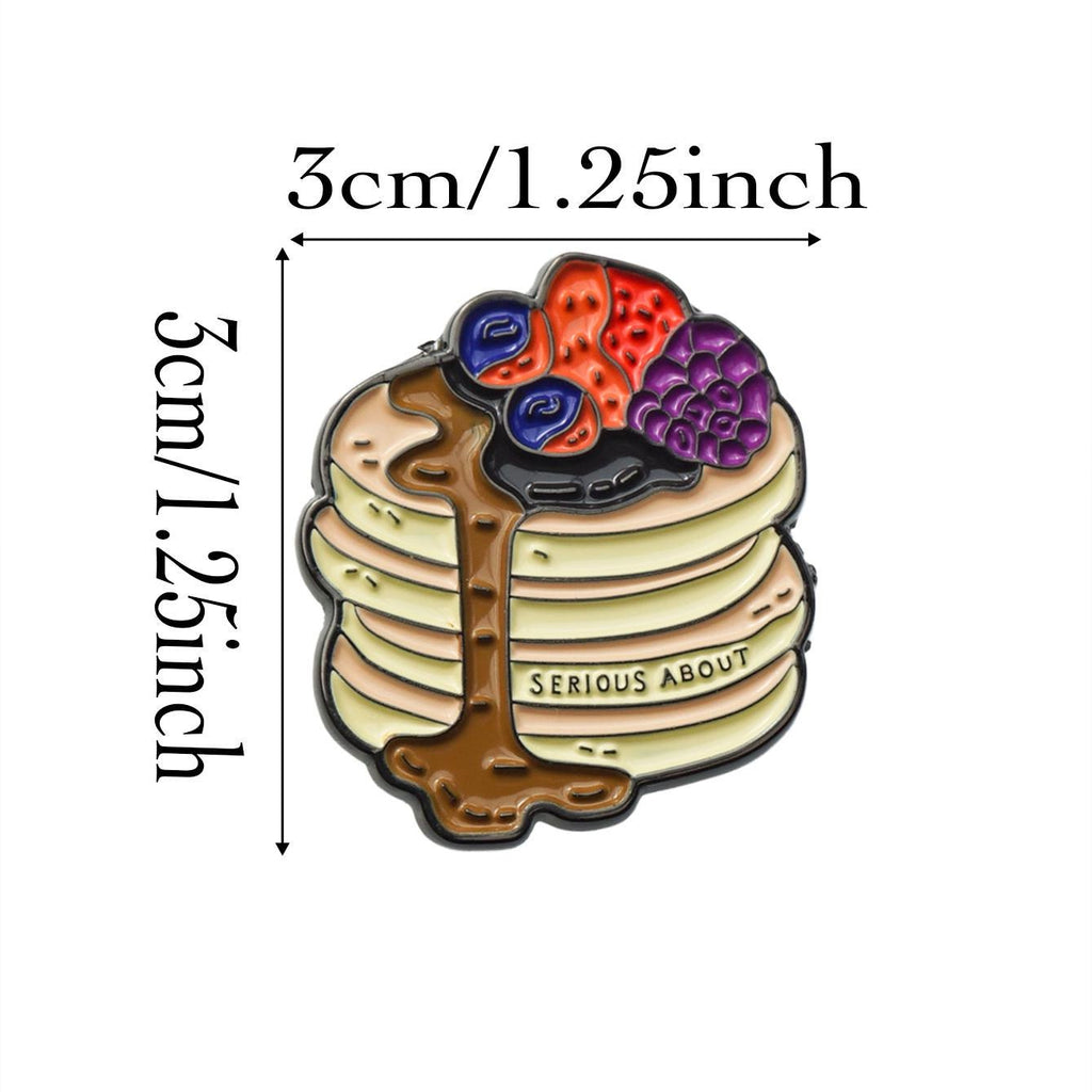 Pancakes Soft Enamel Pin