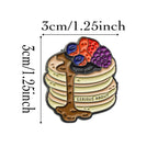Pancakes Soft Enamel Pin