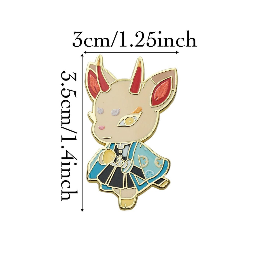 Shino Soft Enamel Pin
