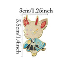 Shino Soft Enamel Pin