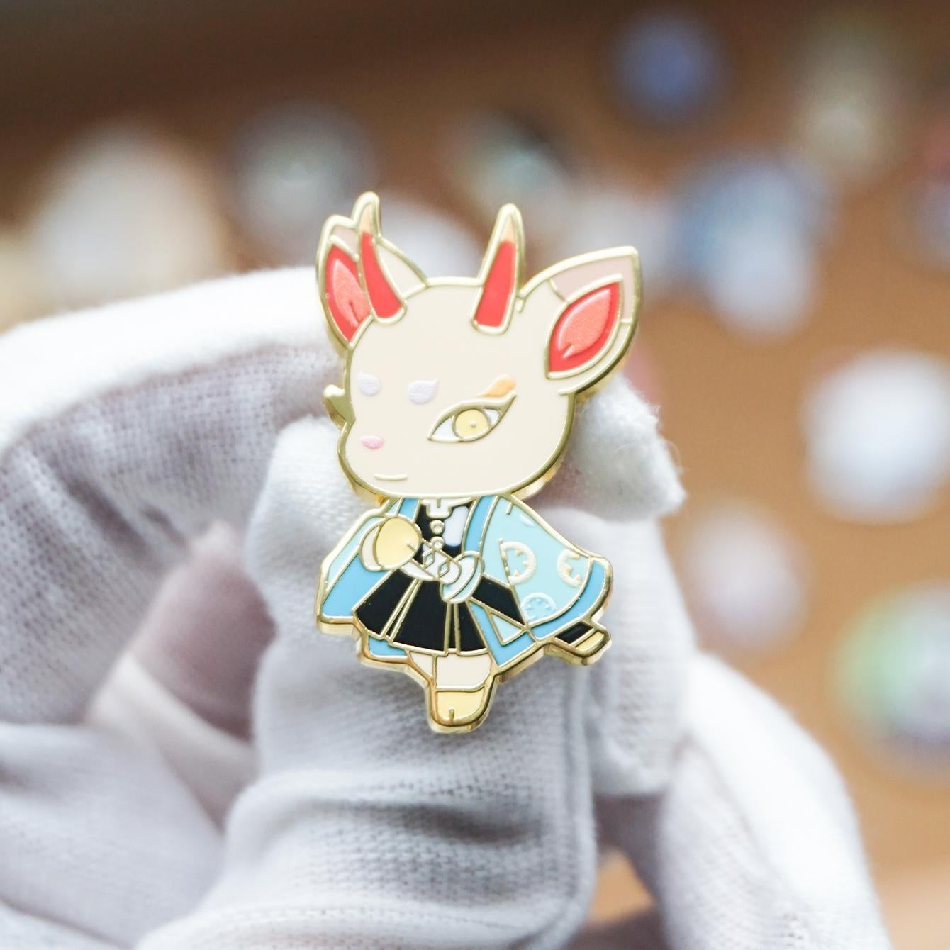 Shino Soft Enamel Pin