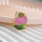 Kawaii Bumble Bee Soft Enamel Pin