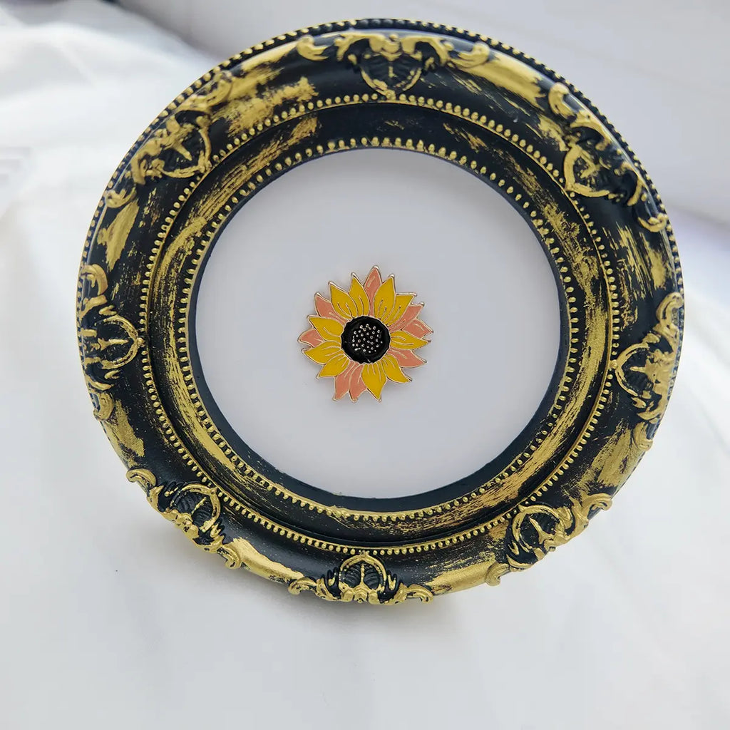 Vibrant Sunflower Enamel Pin