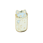 Cute Cat Burrito Enamel Pin