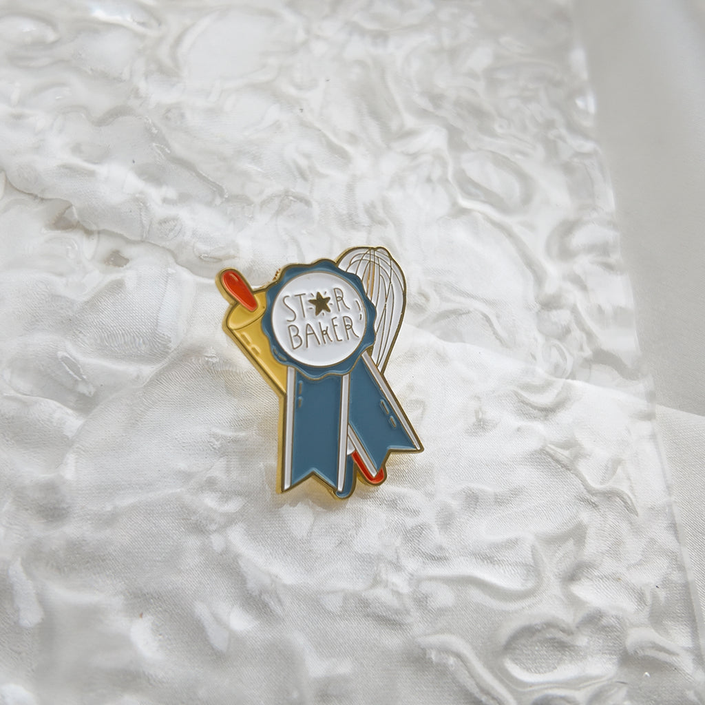 Star Baker Enamel Pin