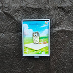 Cute Cat Burrito Enamel Pin