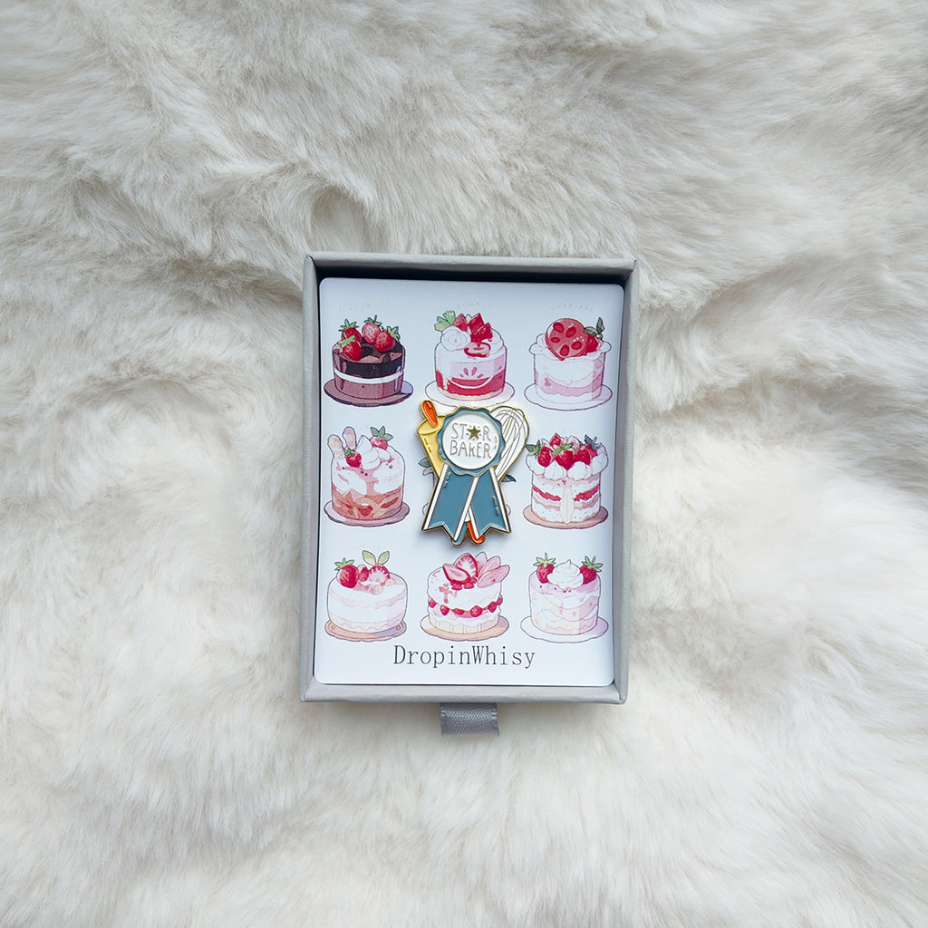 Star Baker Enamel Pin