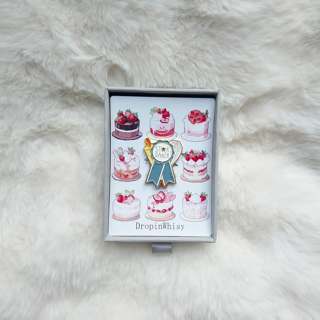 Star Baker Enamel Pin