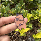 Cute Hamster Ye Soft Enamel Pin