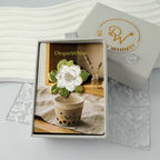Magnolia Flower Enamel Brooch Pin - Exquisite Lapel Badge Accessories Gift